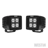 Thumbnail for Westin LED Auxiliary Light 3.2in x 3.0in Spot w/5W Cree - Black