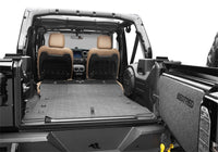 Thumbnail for BedRug 18-23 Jeep JL 4 Door BedTred 4pc Rear Cargo Kit (w/o Gap Hider)
