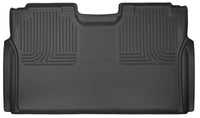 Thumbnail for Husky Liners 15-23 Ford F-150 SuperCrew Cab WeatherBeater Black 2nd Seat Floor Liner