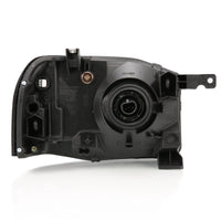 Thumbnail for ANZO 2001-2004 Nissan Frontier Se Crystal Headlight Black Amber Reflector