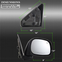 Thumbnail for xTune Dodge Ram 02-08 Power Heated OE Mirror - Right MIR-03DRAM02-PW-R