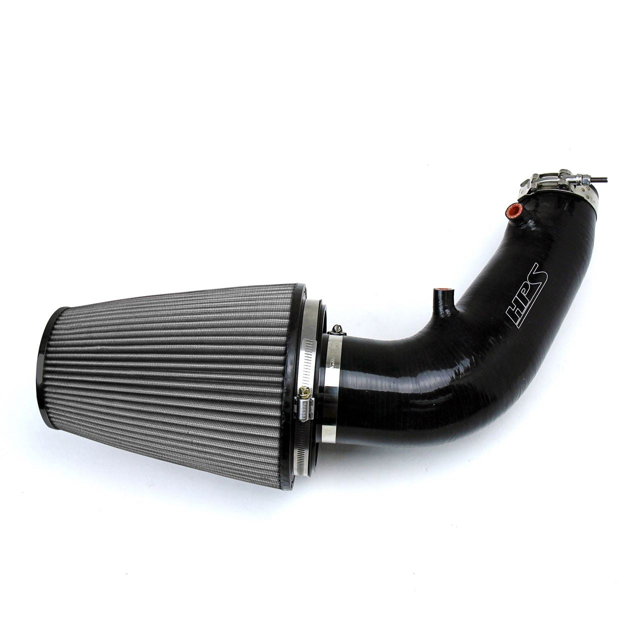 HPS Black Silicone Air Intake for 06-09 Honda S2000 AP2 2.2L F22 drive-by-wire