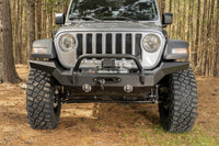 Thumbnail for Rugged Ridge HD Bumper Full Width Front 07-18 Jeep Wrangler JK 18-20 Jeep Wrangler JL 2020 JT