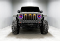 Thumbnail for Oracle Pre-Runner Style LED Grille Kit for Jeep Gladiator JT - Amber SEE WARRANTY