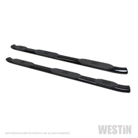 Thumbnail for Westin 2019 Chevrolet Silverado/Sierra 1500 CC (5.5ft) PRO TRAXX 5 WTW Oval Nerf Step Bars - Black
