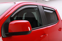 Thumbnail for EGR 15+ Chevy Colorado/GMC Canyon Crew Cab In-Channel Window Visors - Set of 4