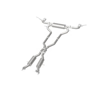 Thumbnail for MagnaFlow Cat-Back SS 2.5in Dual Split Rear 4in Black Tip 11-16 Jeep Grand Cherokee 5.7L V8/3.6L V6