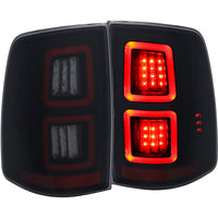 Thumbnail for ANZO LED Smoke 13-17 Dodge Ram 1500/2500/3500 LED Taillights Smoke