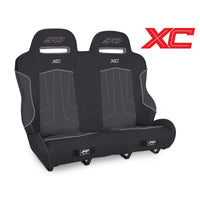 Thumbnail for PRP Polaris RZR PRO XP4/PRO R4/Turbo R4 XC Rear Suspension Bench Seat- Black/Gray