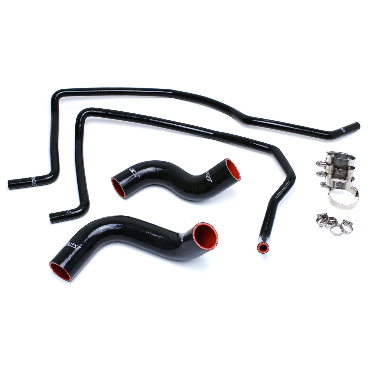 HPS Black Reinforced Silicone Radiator + Heater Hose Kit for Dodge 04-06 Ram 1500 SRT-10 8.3L V10