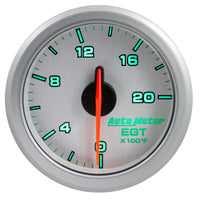 Thumbnail for Autometer Airdrive 2-1/16in EGT Gauge 0-2000 Degrees F - Silver
