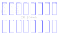 Thumbnail for King Chrysler 361Cl/383Cl (Size Standard) Connecting Rod Bearing Set