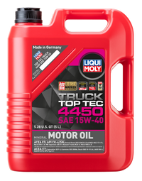 Thumbnail for LIQUI MOLY 5L Top Tec Truck 4450 Motor Oil SAE 15W40
