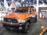 Thumbnail for N-Fab Nerf Step 09-15.5 Dodge Ram 1500 Crew Cab 5.7ft Bed - Gloss Black - Bed Access - 3in