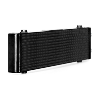 Thumbnail for Mishimoto Universal Large Bar and Plate Dual Pass Black Oil Cooler