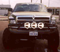 Thumbnail for N-Fab Pre-Runner Light Bar 94-01 Dodge Ram 1500/2500/3500 - Tex. Black