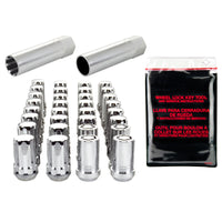 Thumbnail for McGard SplineDrive Tuner 8 Lug Install Kit w/Locks & Tool (Cone) M14X1.5 / 22mm Hex - Chrome