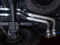 Thumbnail for AWE 16-22 Toyota Tacoma 0FG Catback Exhaust w/ BashGuard - Dual Chrome Silver Tips
