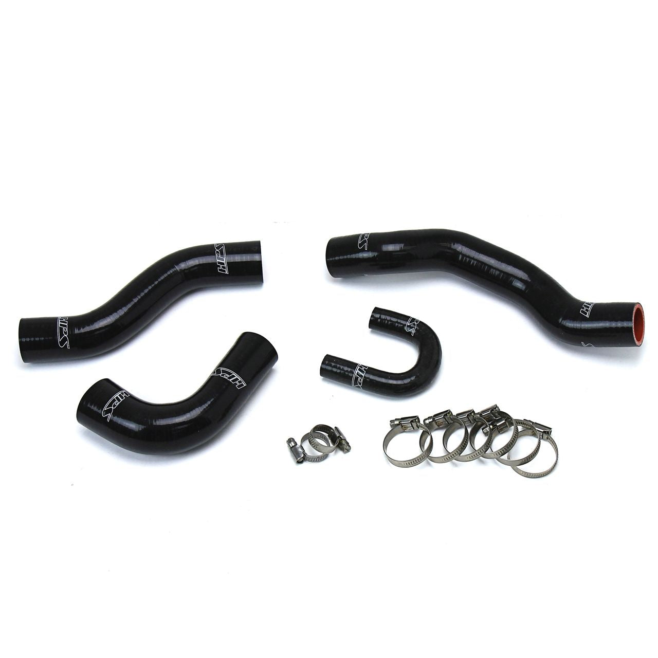 HPS Black Reinforced Silicone Radiator Hose Kit Coolant for Toyota 84-95 4Runner 22RE Non Turbo EFI