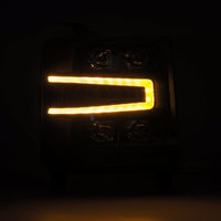 Thumbnail for AlphaRex 16-18 Chevy 1500HD NOVA-Series LED Proj Headlights BK w/Actv Lgt/SeqSig & DRL (Req 810023)