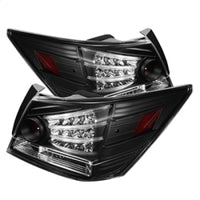 Thumbnail for Spyder Honda Accord 08-12 4DR LED Tail Lights Black ALT-YD-HA08-4D-LED-BK