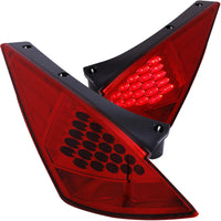 Thumbnail for ANZO 2003-2005 Nissan 350Z LED Taillights Red
