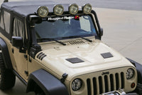 Thumbnail for Rugged Ridge Performance Vented Hood 07-18 Jeep Wrangler JK