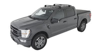 Thumbnail for Rhino-Rack 04-08 Ford F150 Supercrew Vortex ROC25 Flush 2 Bar Roof Rack - Black
