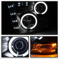 Thumbnail for Spyder Dodge Ram 1500 09-14 Projector Headlights Halogen- CCFL Halo LED - Blk PRO-YD-DR09-CCFL-BK