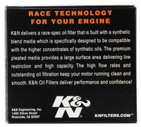 Thumbnail for K&N Aprilia / Bombardier / Can-Am / Ski Doo 2.219in OD x 2.969in H Oil Filter