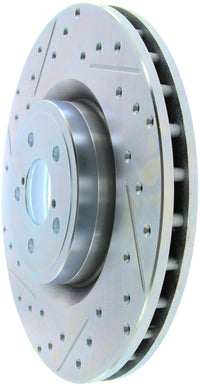 Thumbnail for StopTech Select Sport Drilled & Slotted Rotor - Front Left