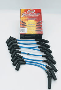 Thumbnail for Granatelli 20-23 GM LT2 6.2L Straight Boot Hi-Perf Coil-Near-Plug Ignition Wire Connector Kit - Blue