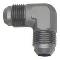 Thumbnail for DeatschWerks 8AN Male Flare To 8AN Male Flare 90-Degree Coupler Fitting