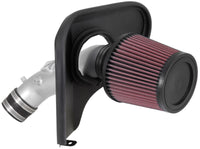 Thumbnail for K&N 2013-14 Honda Accord 2.4L L4 69 Series Typhoon Air Intake System - Silver Cold Air Intake Kit