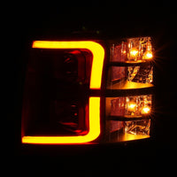 Thumbnail for ANZO 07-13 Chevrolet Silverado 1500 Plank Style Projector Headlights Black w/ Amber