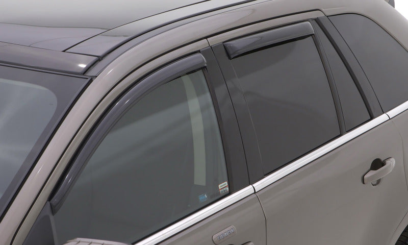 Lund 15-19 Chevrolet Colorado w/ Extended Cab Ventvisor Elite Window Deflectors - Smoke (2 Pc.)