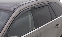 Thumbnail for Lund 97-06 Jeep Wrangler Ventvisor Elite Window Deflectors - Smoke (2 Pc.)