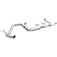 Thumbnail for MagnaFlow CatBack 07-15 Nissan Titan V8 LGAS/LFLEX Single MF Polished Stainless Exhaust