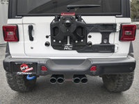 Thumbnail for aFe Rebel Series 2.5in. 304 SS C/B Exhaust System 2018 Jeep Wrangler (JL) V6-3.6L - Black Tip