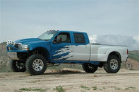 Thumbnail for N-Fab Nerf Step 99-16 Ford F-250/350 Super Duty Crew Cab 8ft Bed - Gloss Black - Bed Access - 3in