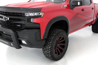 Thumbnail for Lund 19-21 Chevy Silverado 1500 SX-Sport Smooth Elite Series Front Fender Flares - Black (2 Pc.)