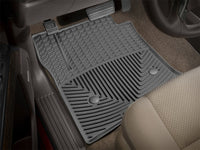 Thumbnail for WeatherTech 14+ Chevrolet Silverado Front Rubber Mats - Black