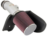 Thumbnail for K&N 08 Honda Accord 3.5L-V6 Silver Typhoon Short Ram Intake