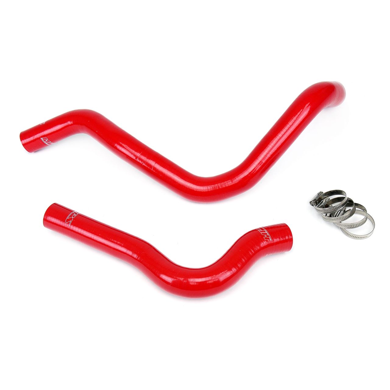 HPS Red Reinforced Silicone Radiator Hose Kit Coolant for Honda 92-00 Civic w/ B16