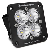Thumbnail for Baja Designs Squadron Sport Black Flush Mount LED Spot - Clear
