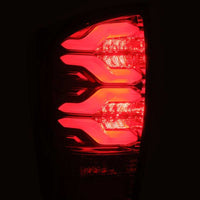 Thumbnail for AlphaRex 16-20 Toyota Tacoma PRO-Series LED Tail Lights Red Smoke