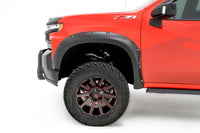 Thumbnail for Bushwacker 19-21 Chevrolet Silverado 1500 Pocket Style Flares 4pc - Black