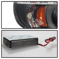 Thumbnail for Spyder Ford Explorer 95-01 1PC Projector Headlights LED Halo Blk PRO-YD-FEXP95-HL-1PC-BK