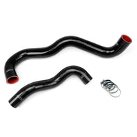 Thumbnail for HPS Black Reinforced Silicone Radiator Hose Kit Coolant for Ford 03-07 Excursion 6.0L Diesel w/ Twin Beam Suspension