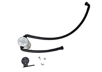 Thumbnail for J&L 20-24 Chevrolet Corvette 6.2L LT2 Targa Top Passenger Side Oil Separator 3.0 - Clear Anodize